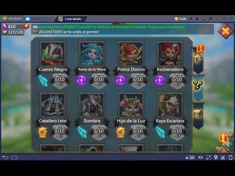 Lords Mobile Para Principiantes - Como Conseguir Los Héroes F2P