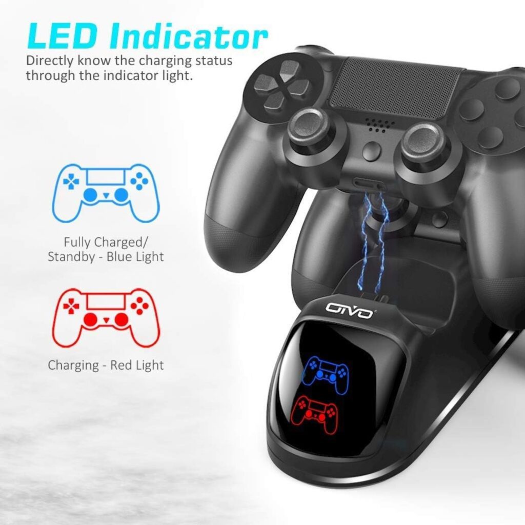 PS4 Cargador De Mando Oivo