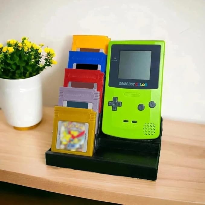 Soporte para consola y juego Game Boy Color
