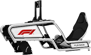PLAYSEAT Formula Intelligence-F1 Edition Silla Racing Sim, Unisex Adulto, Blanco, Negro y Rojo, Único
