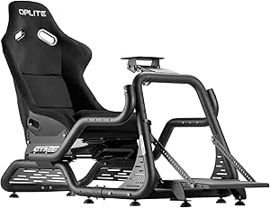 GTR S8 Infinity Force OPLITE GTR S8 Infinity Cockpit para Simracing y simulación de Carreras Flightsim con Refuerzo