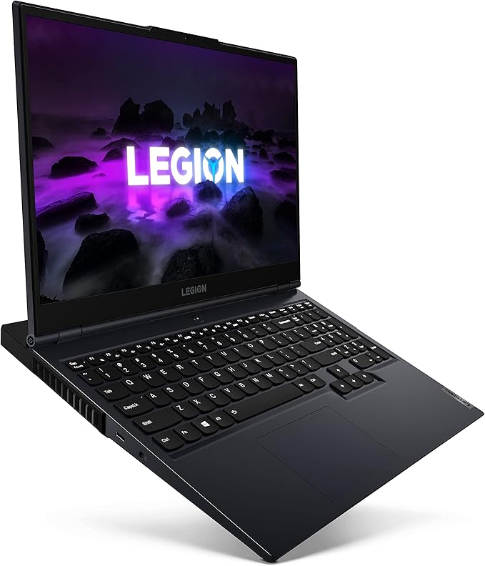 Lenovo Legion 5 Gen 6 - Ordenador Portátil Gaming 15.6" FHD 165Hz (AMD Ryzen 7 5800H, 16GB RAM, 512GB SSD, NVIDIA GeForce RTX3060-6GB, WiFi 6, Windows 11 Home) Azul/Negro - Teclado QWERTY Portugués