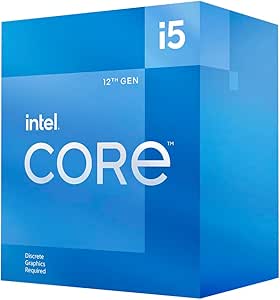 Intel® Core™ i5-12400F, procesador para Equipos de sobremesa de 12a generación; Frecuencia Base 2.5 GHz, 6 núcleos, LGA1700, RAM DDR4 y hasta 128 GB DDR5