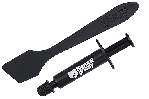 Thermal Grizzly - Kryonaut - 1 Gramo - Pasta Térmica de Altísimo Rendimiento - Para Aplicaciones Exigentes y Overclocking CPU/GPU