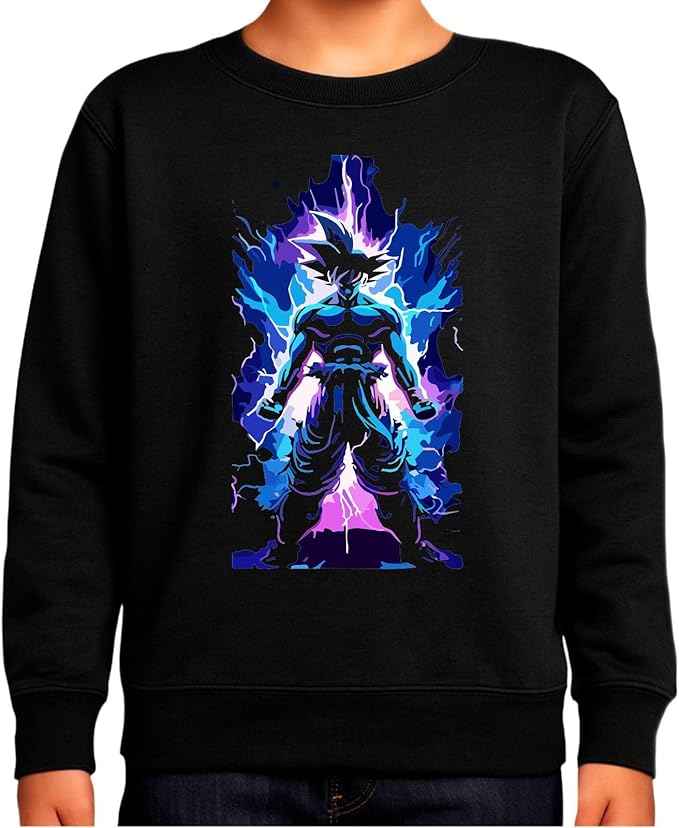 the Fan Tee Sudadera Infantil Sin Capucha de Niño Niña Dibujos Animados Dragon Bola Ball Anime Manga 741