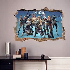 Calcomanías de pared para dormitorio de niños, diseño de videojuegos, suministros para fiestas de cumpleaños