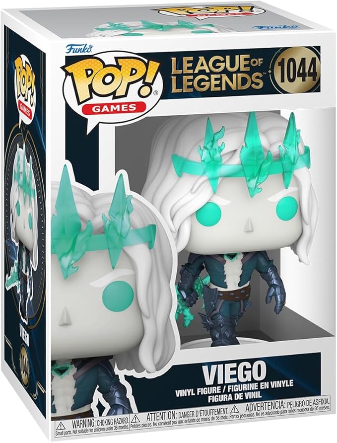 Funko Pop! Games: LOL - Viego - League of Legends - Figura de Vinilo Coleccionable - Idea de Regalo - Mercancia Oficial - Juguetes para Niños y Adultos - Video Games Fans