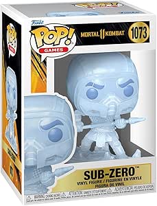 Funko Pop! Games: MK11 Fatality - Sub-Zero - Sub-Zero - Mortal Kombat Game Franchise - Figura de Vinilo Coleccionable - Idea de Regalo - Mercancia Oficial - Juguetes para Niños y Adultos
