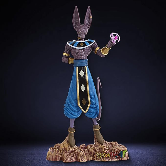 GUBOOM Beerus Figura, 30 cm Beerus Dragon Stars, Dragon Stars Series Figura, Anime Figuras Decoración, Modelos de Personajes de Anime, Beerus Juguetes de Colección, Regalos para Niños y Fans (Beerus)
