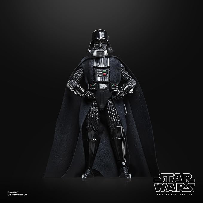 Star Wars The Black Series - Darth Vader - Figura Coleccionable Star Wars: Una Nueva Esperanza de 15 cm