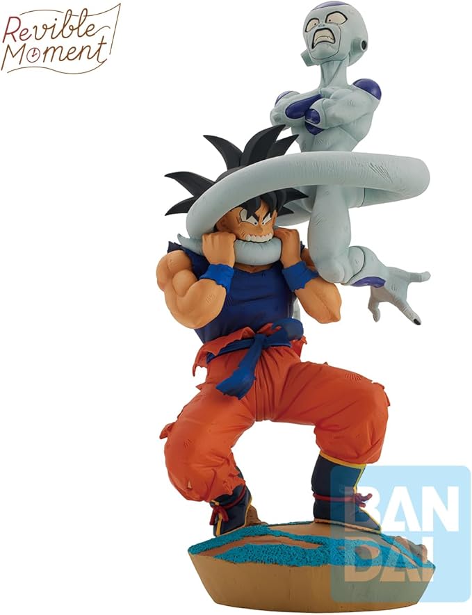 Bandai Spirits Ichibansho - Figura coleccionable de Dragon Ball Z de Bandai Spirits, Son Goku vs Frieza (Dragon History), de Bandai Spirits